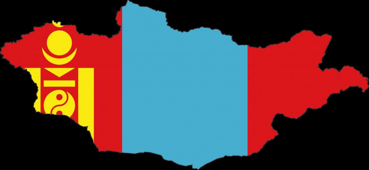 แผนที่ของธงมองโกเลีย name